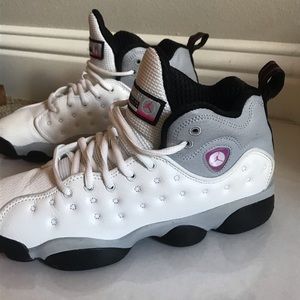 TEAM JORDAN SHOES- WOMEN OR KIDS- SIZE 5.5